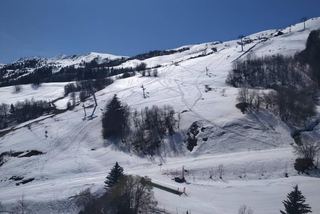 Appartement Studio 4pers vue piste à Le Corbier Extérieur photo